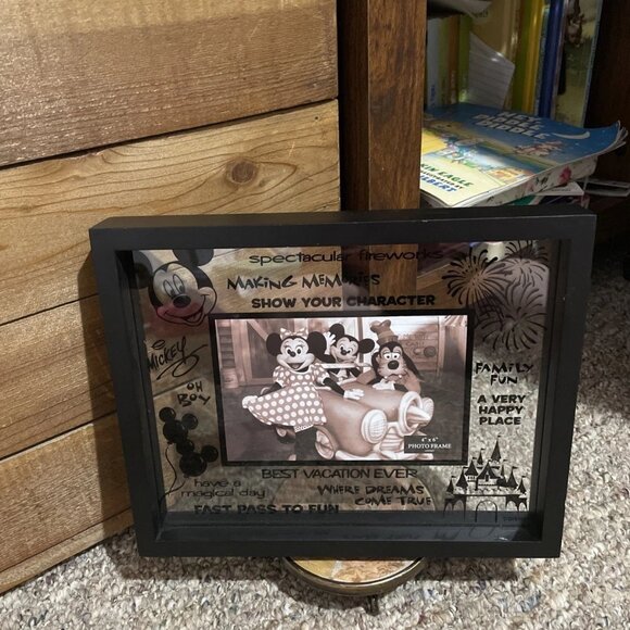 Disney Picture Frame - Clear Glass Best Vacation Ever - 4 x 6 - Picture 2 of 7